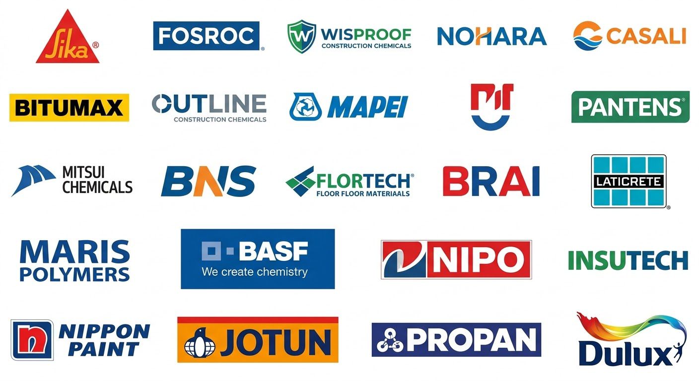 Material brand Waterproofing Pekanbaru