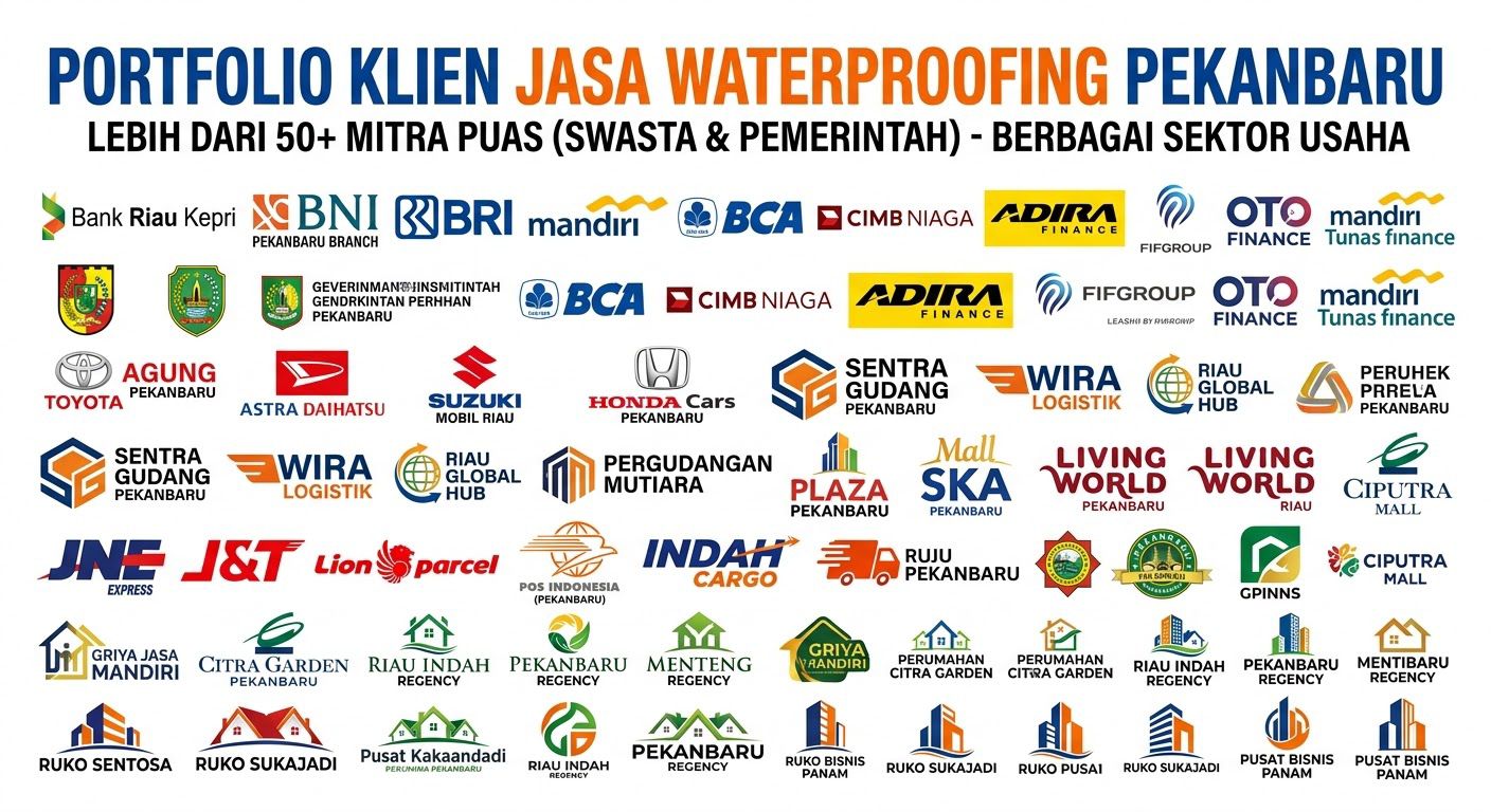 Portofolio Klien Waterproofing Pekanbaru